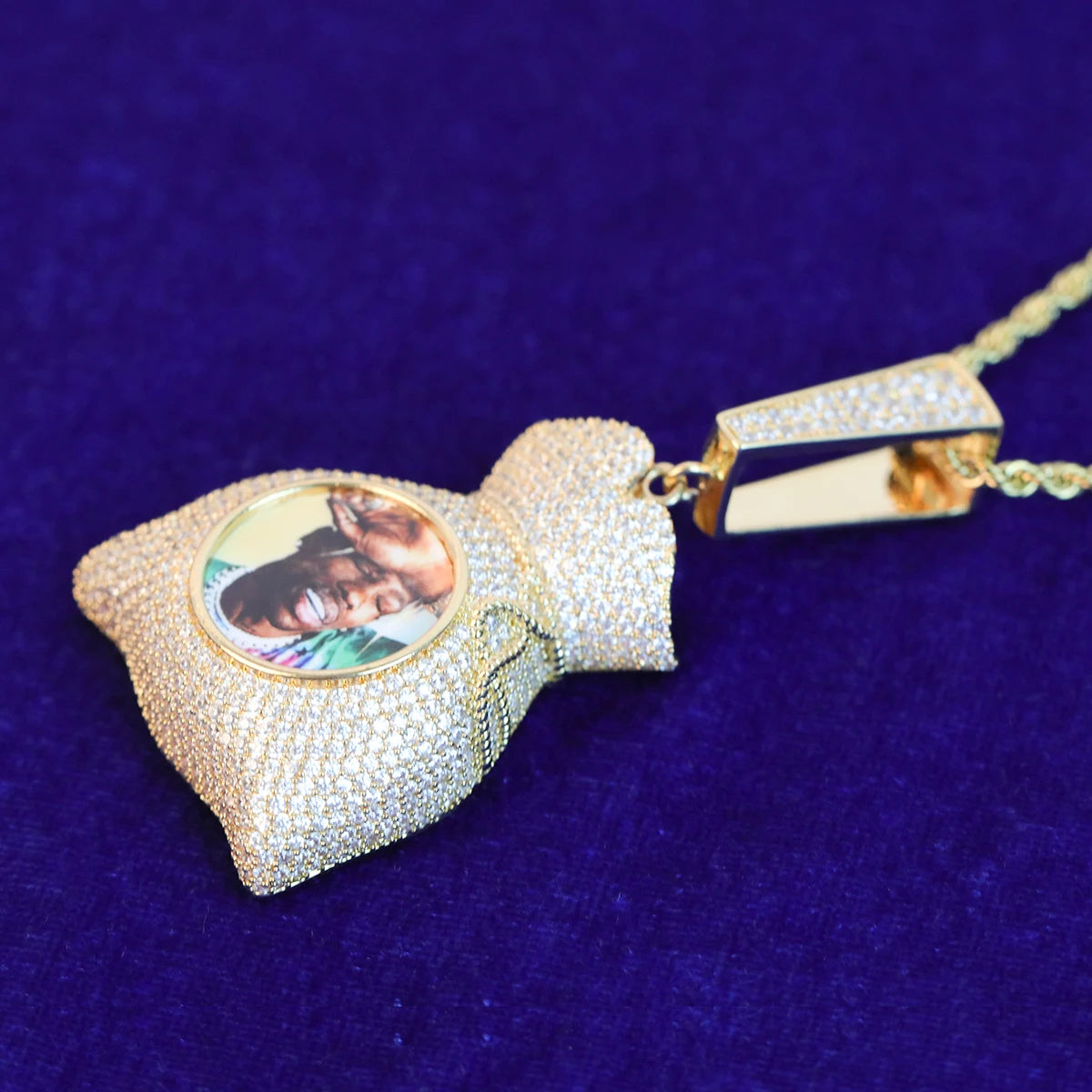 Bling "Money Bag" Custom Photo