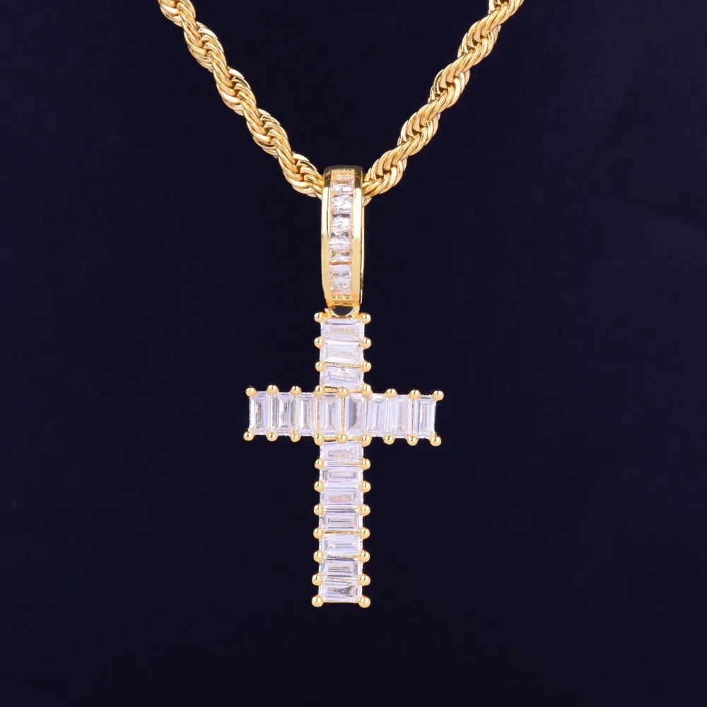 Bling "Cross" Pendant X