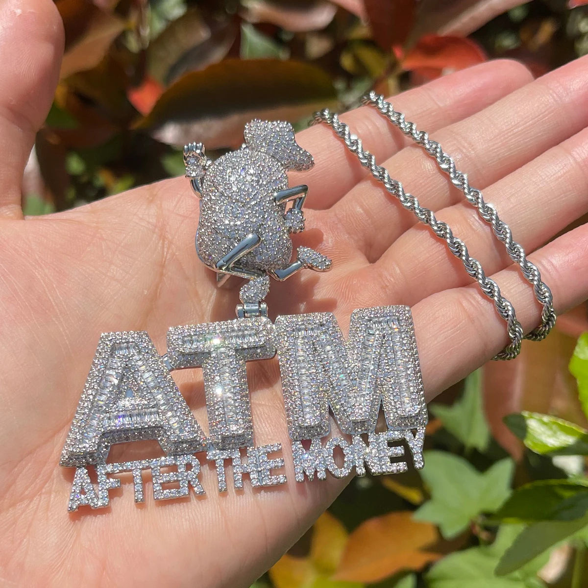 Bling "ATM" Pendant