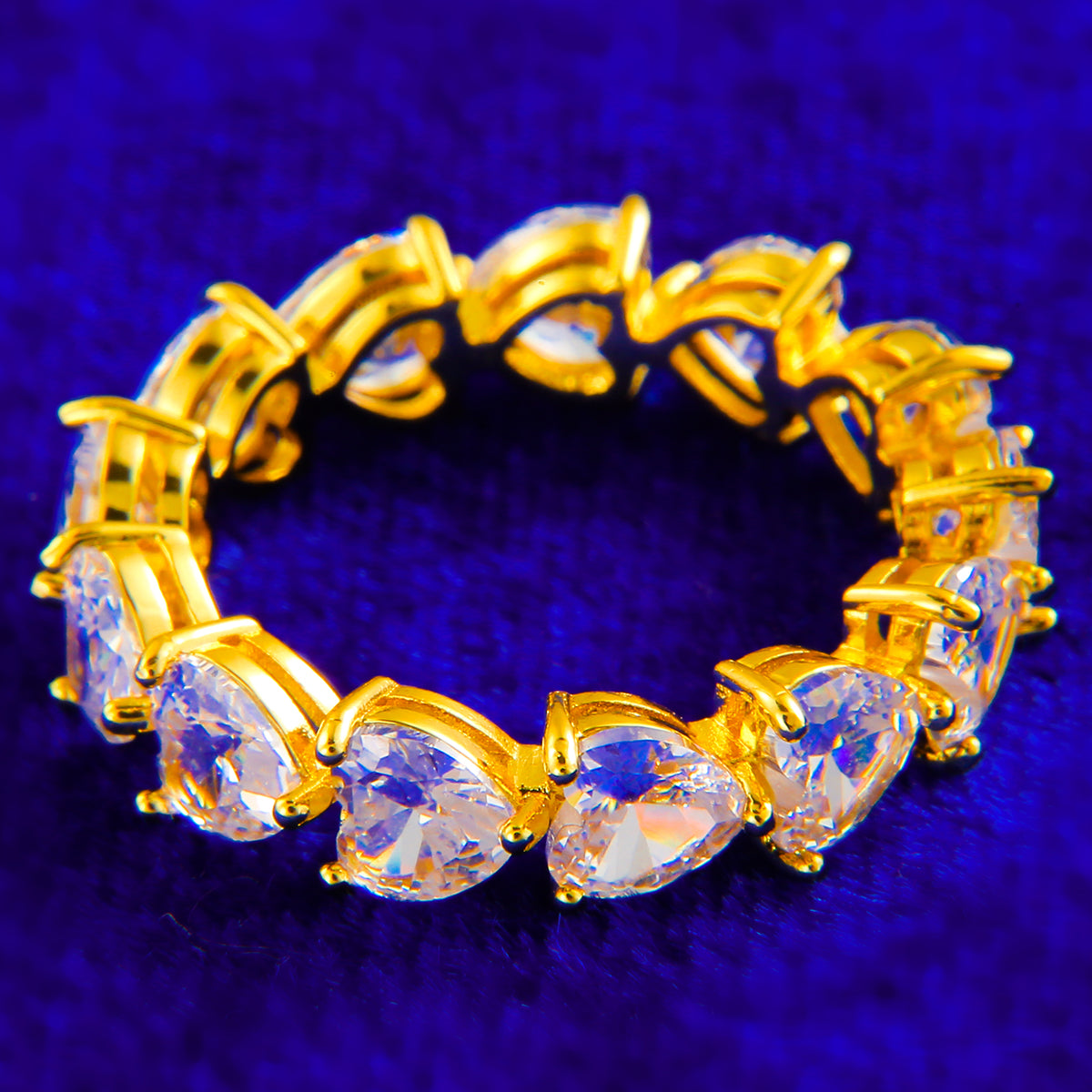 Hearts Tennis Ring