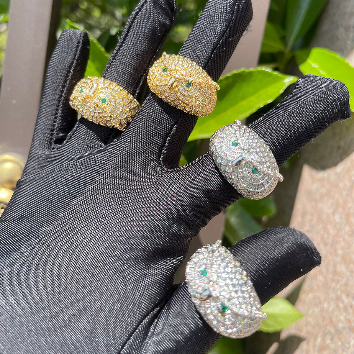 Bling "Owl" Ring
