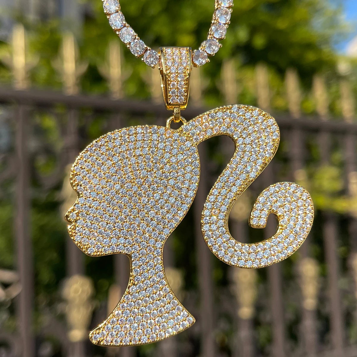Bling "Doll" Pendant