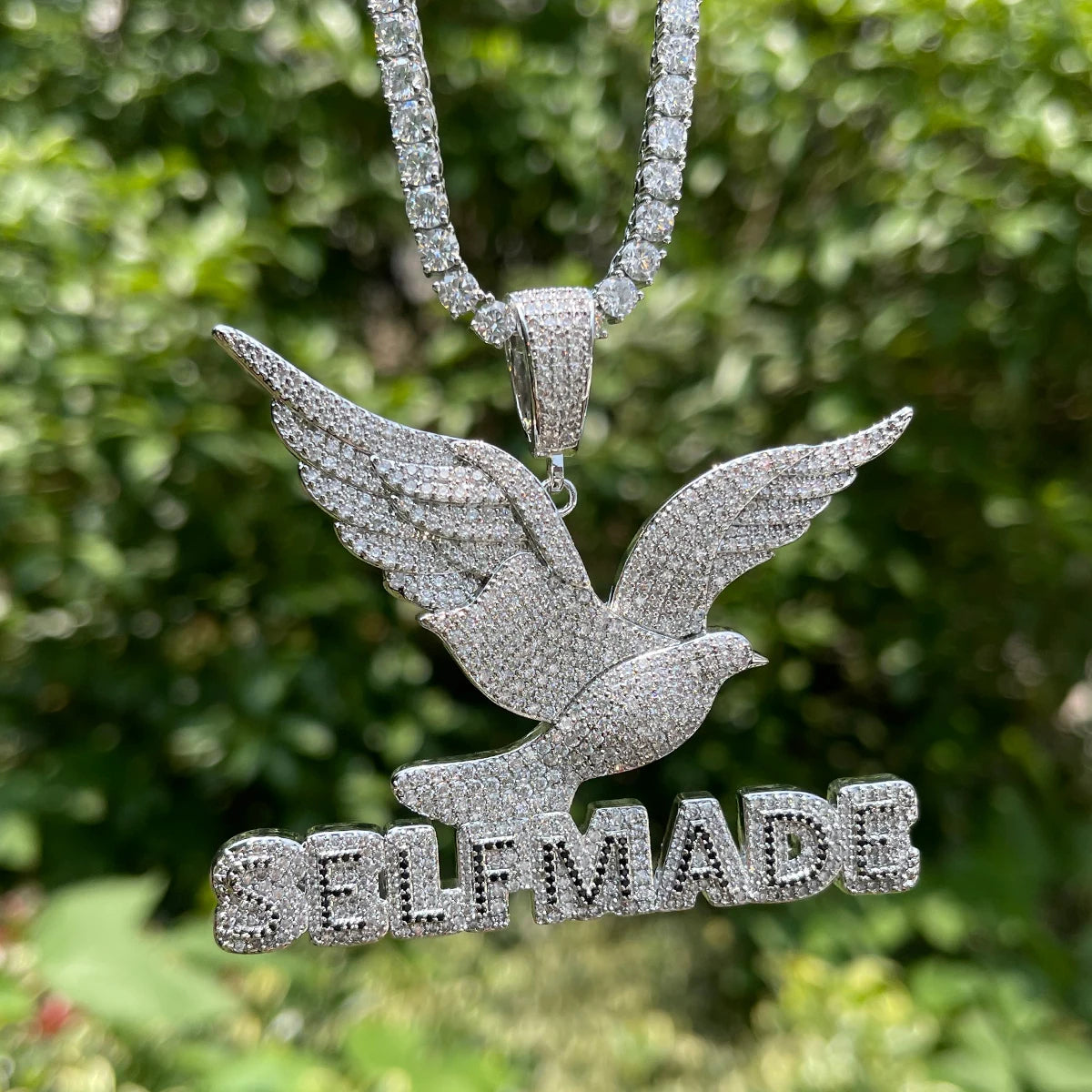 Bling "Selfmade" Pendant