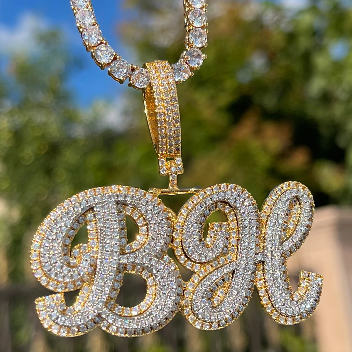 Bling "Charm" Custom Pendant