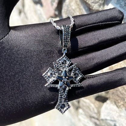 Bling "Gothic Cross" Pendant