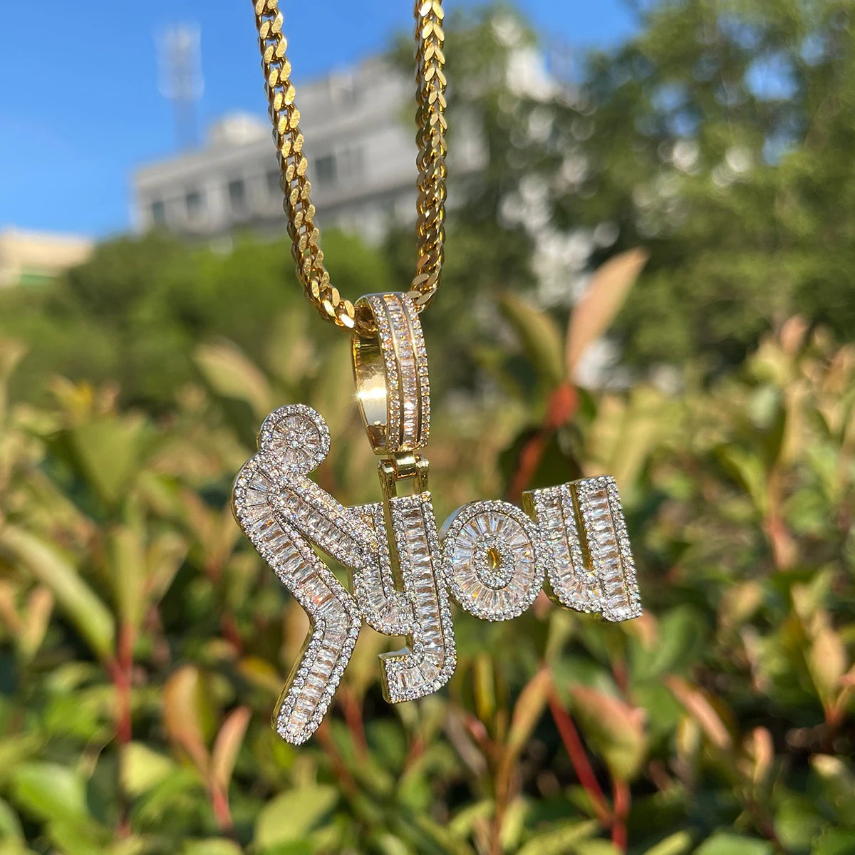 Bling "F*** You" Pendant