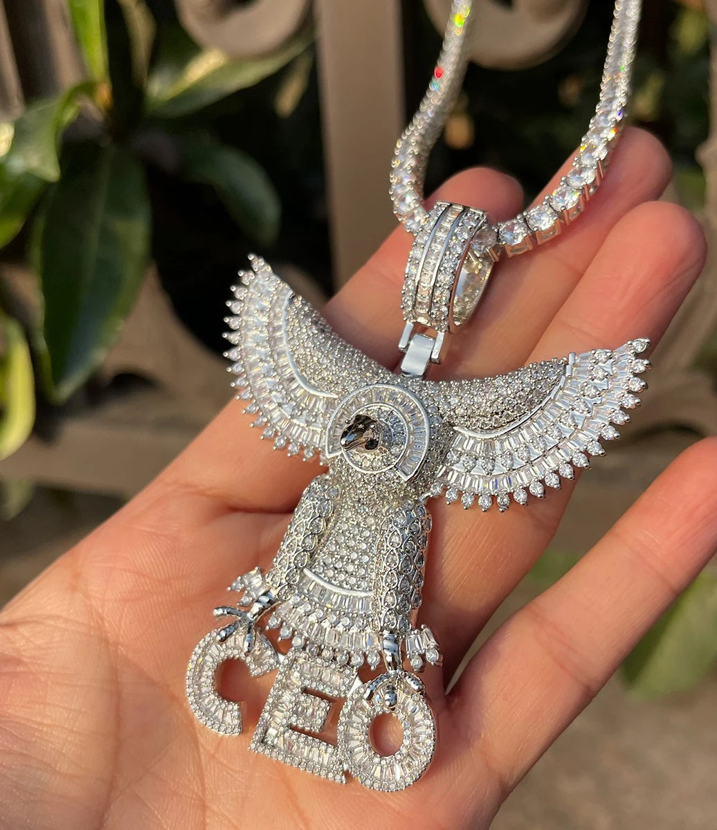 Bling "Big Eagle CEO" Pendant