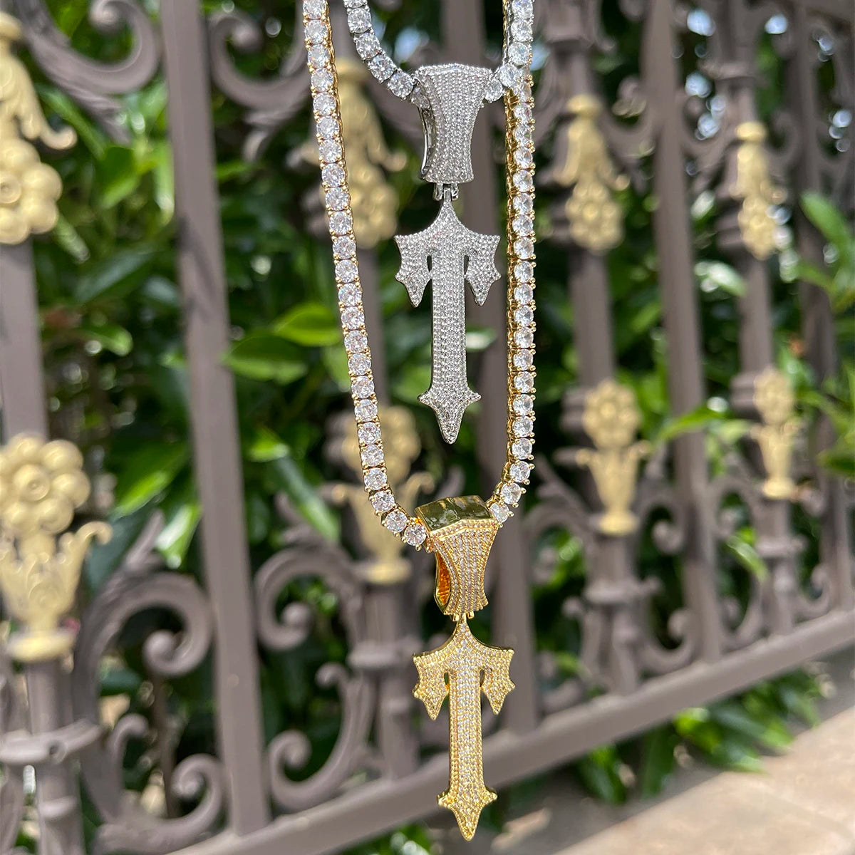 Bling "Trapstar" Pendant