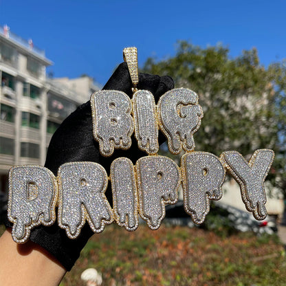 Bling "Big Drip" Custom Pendant