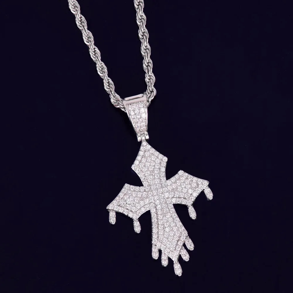 Bling "Cross" Pendant XIV