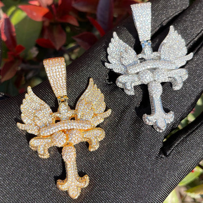 Bling "Cross" Pendant XVIII