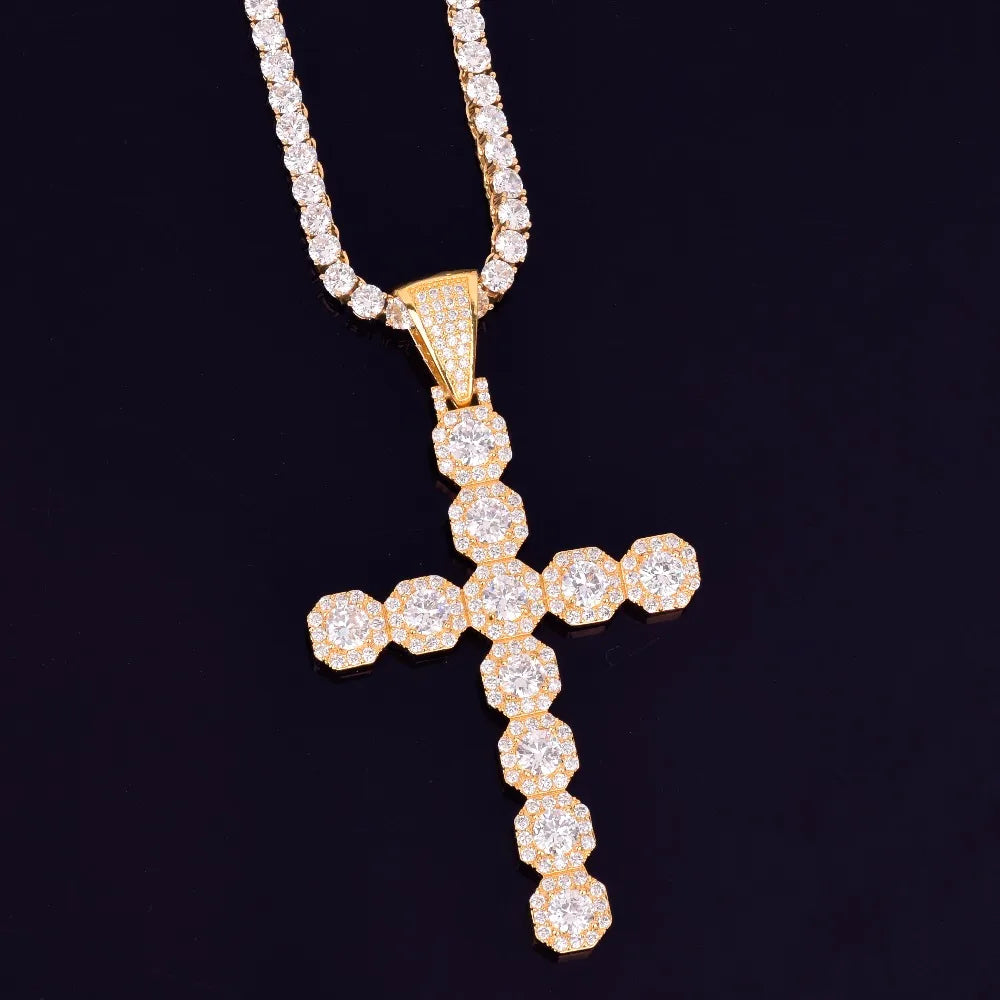 Bling "Cross" Pendant IV