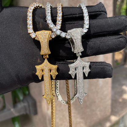 Bling "Trapstar" Pendant