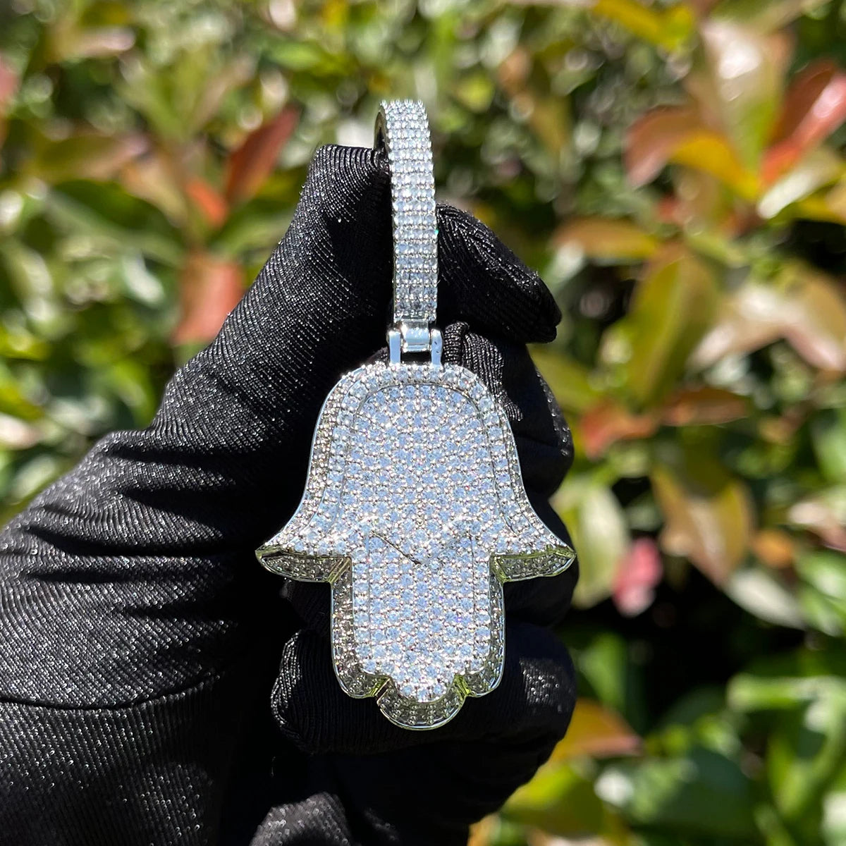 Bling "Hamsa Hand" Pendant II