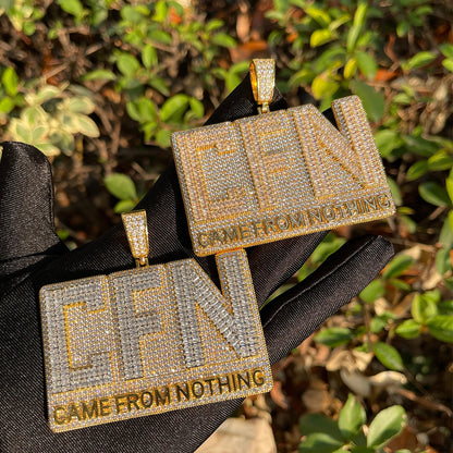 Bling "CFN" Pendant