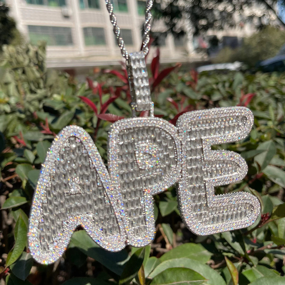 Bling "Ape" Custom Pendant