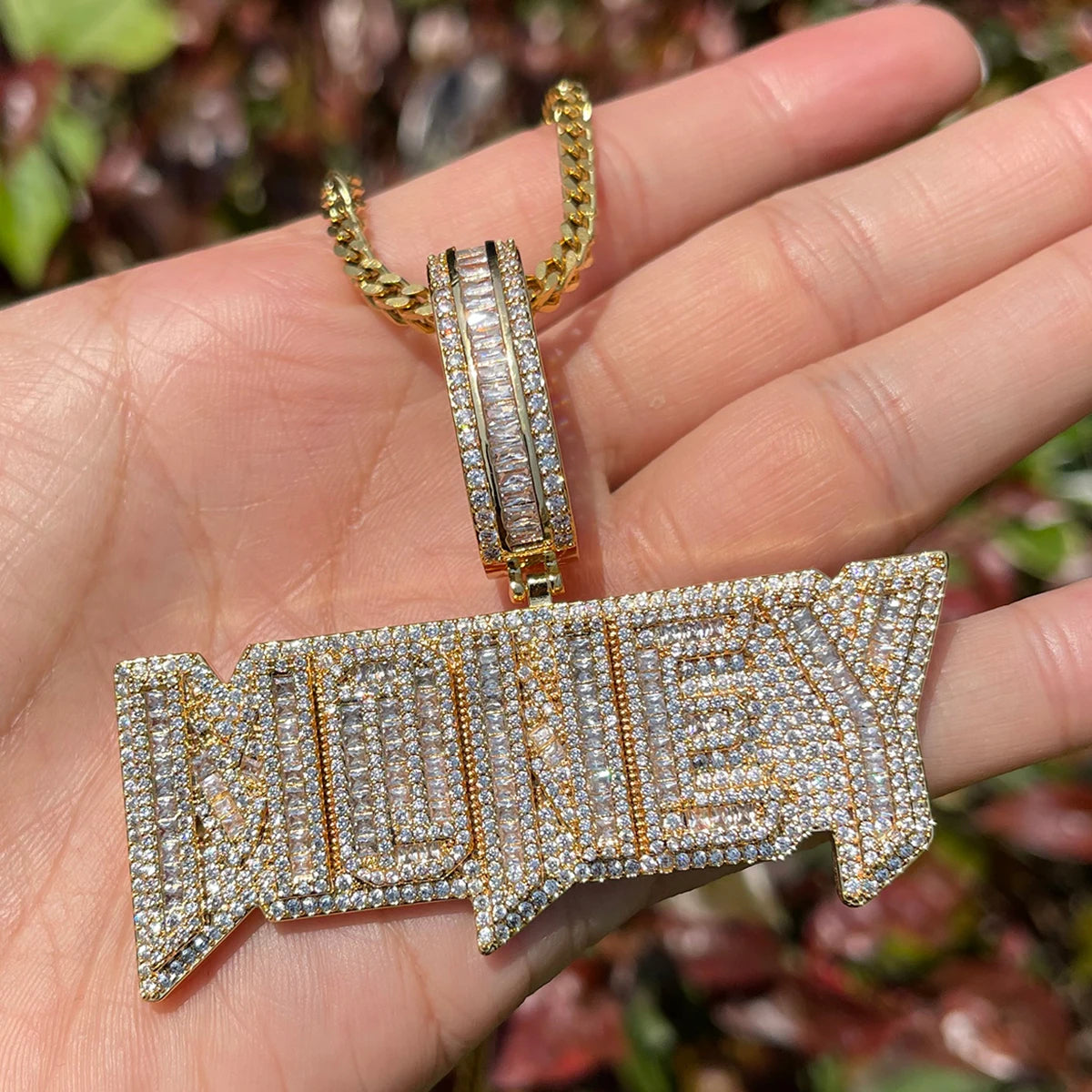 Bling "Money" Pendant