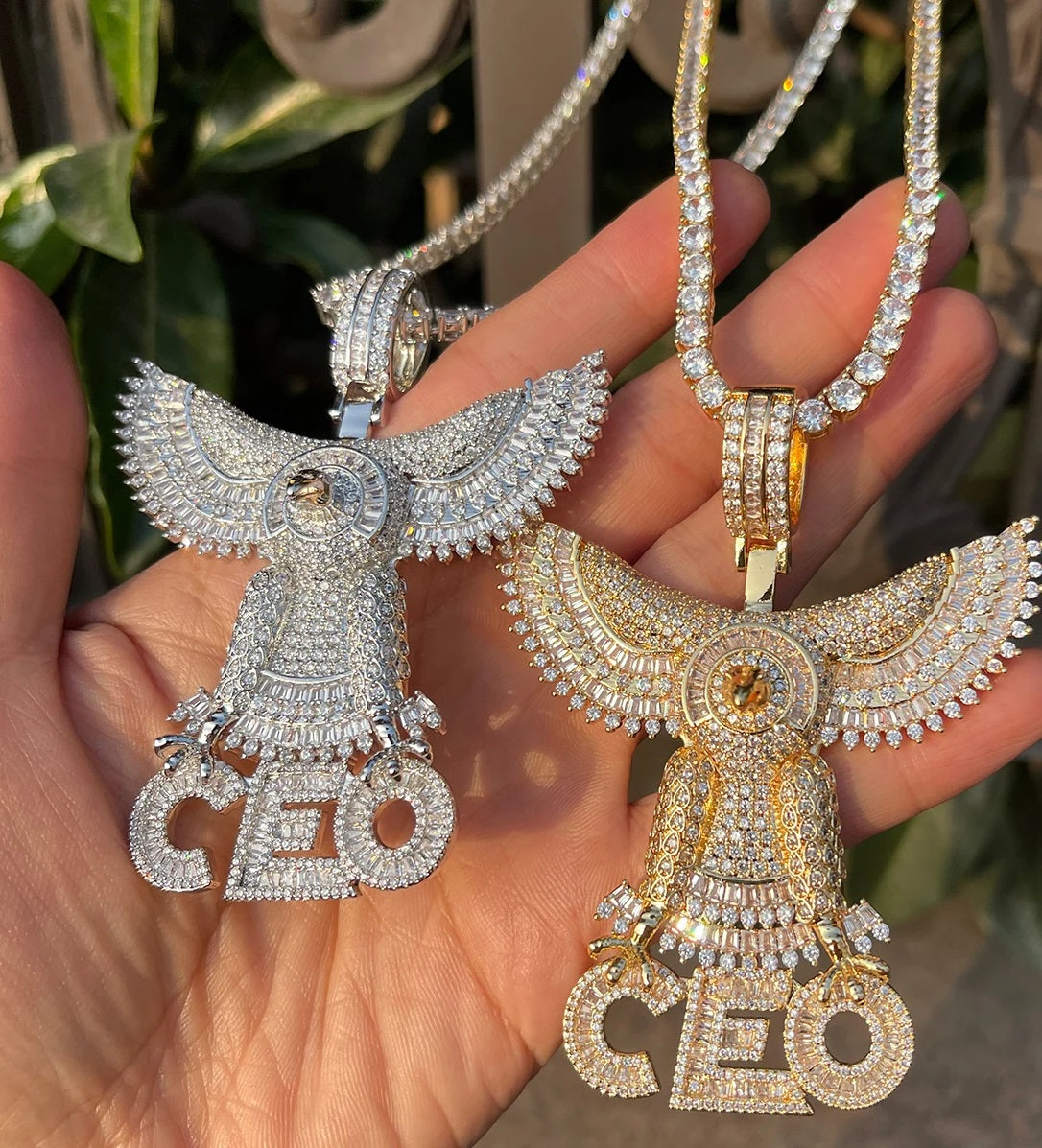 Bling "Big Eagle CEO" Pendant