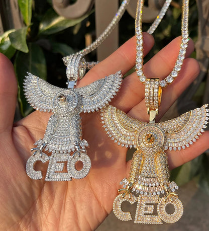 Bling "Big Eagle CEO" Pendant