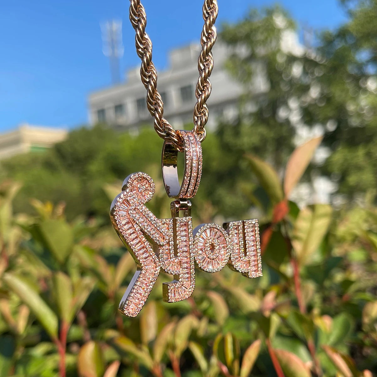 Bling "F*** You" Pendant