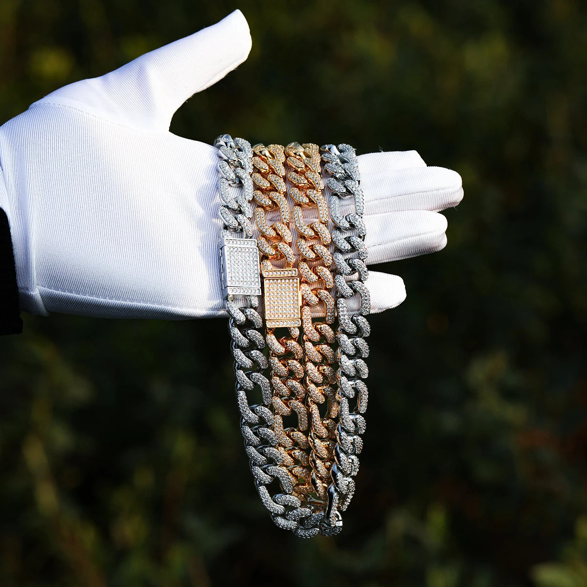 Bling "Figaro" Chain