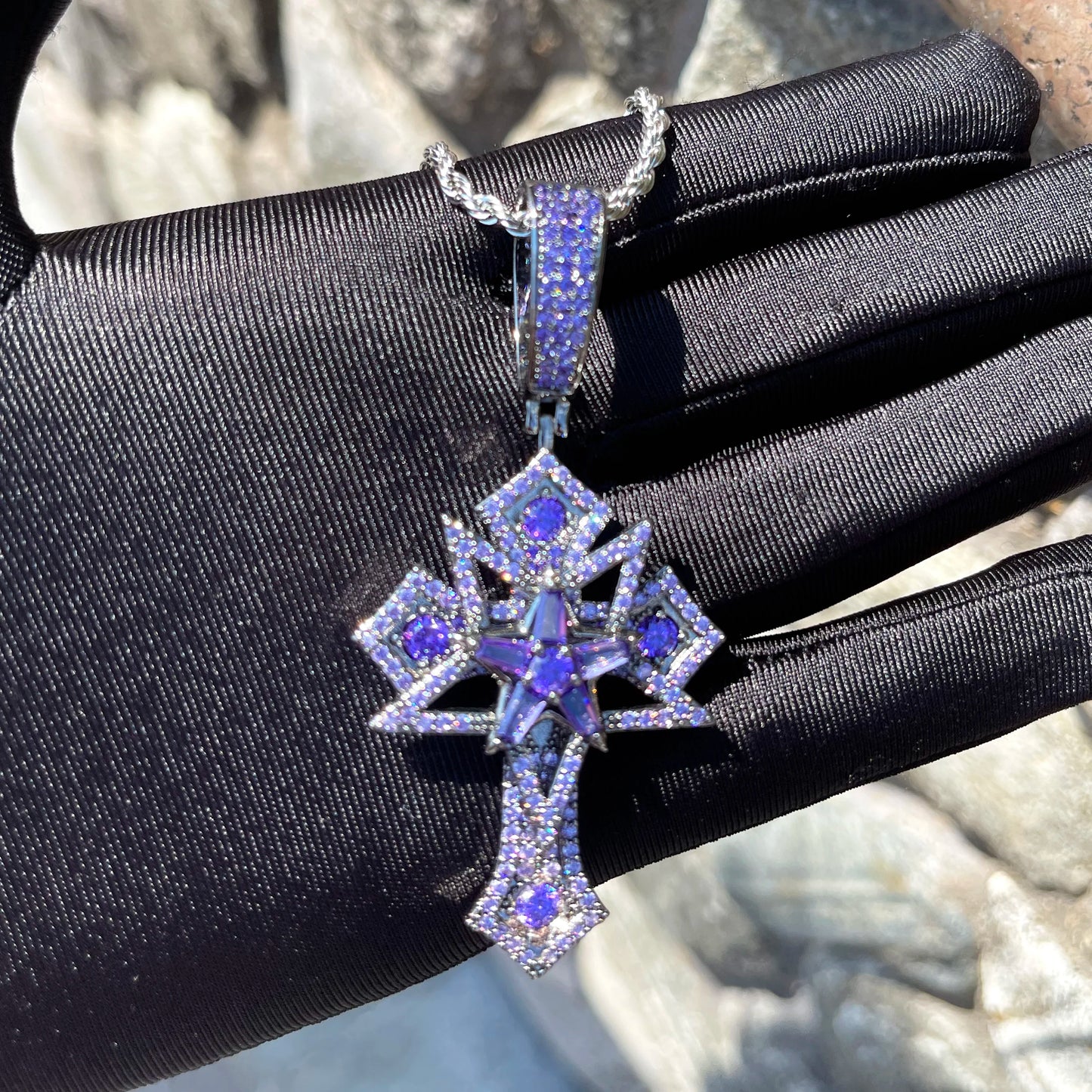 Bling "Gothic Cross" Pendant