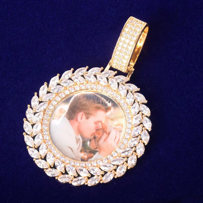 Bling "Medaillon" Custom Photo VI