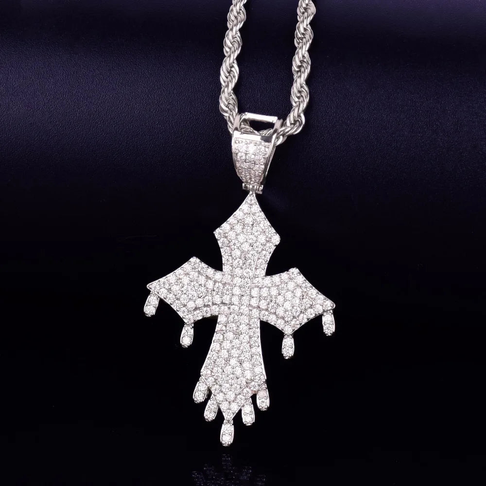 Bling "Cross" Pendant XIV