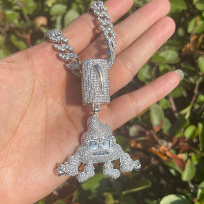 Bling "Shit Head" Pendant