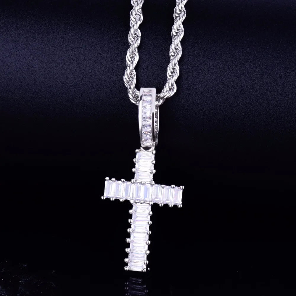 Bling "Cross" Pendant X