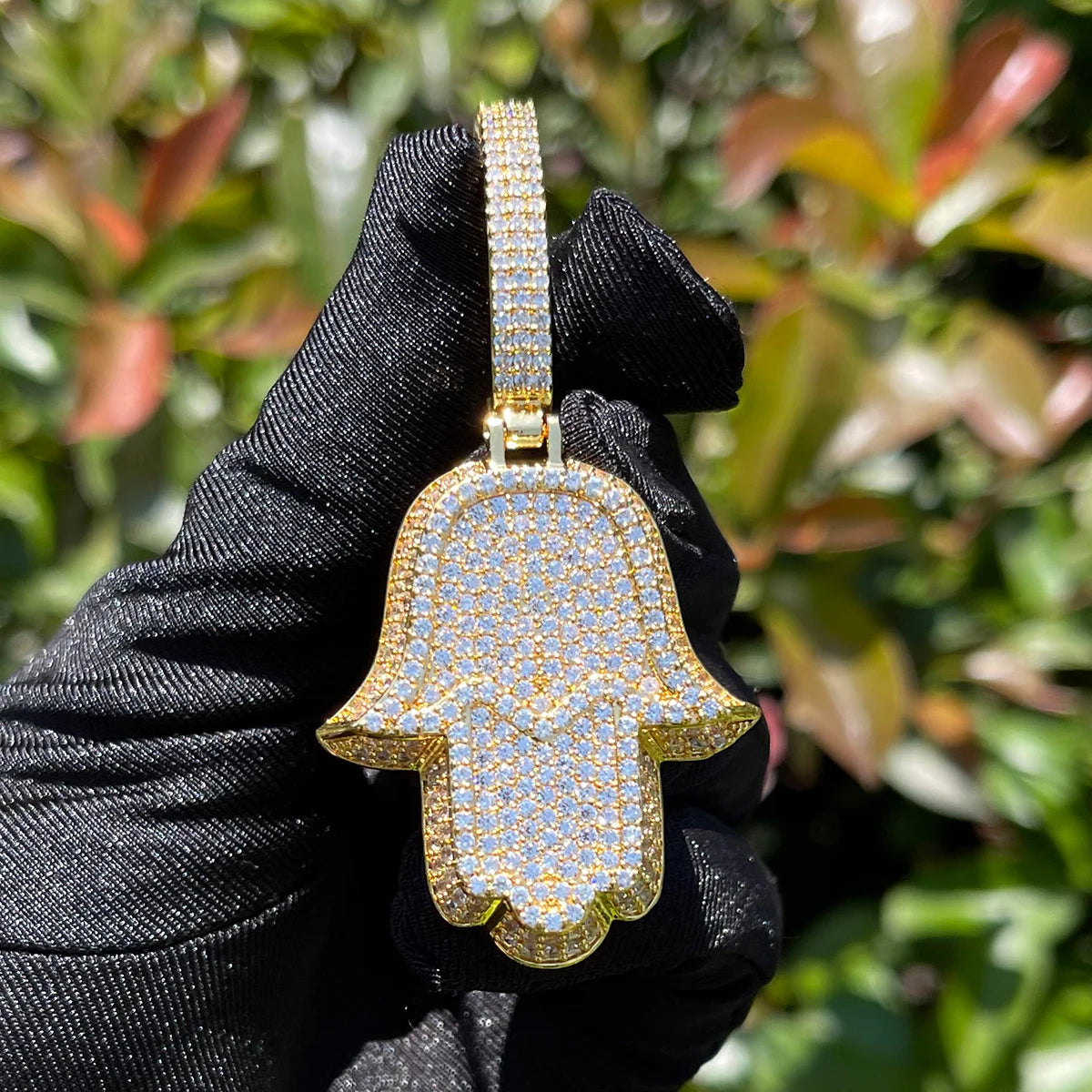 Bling "Hamsa Hand" Pendant II
