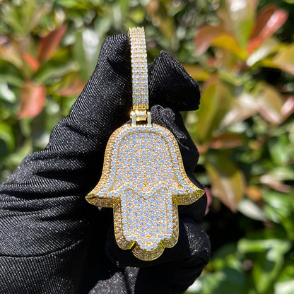 Bling "Hamsa Hand" Pendant II