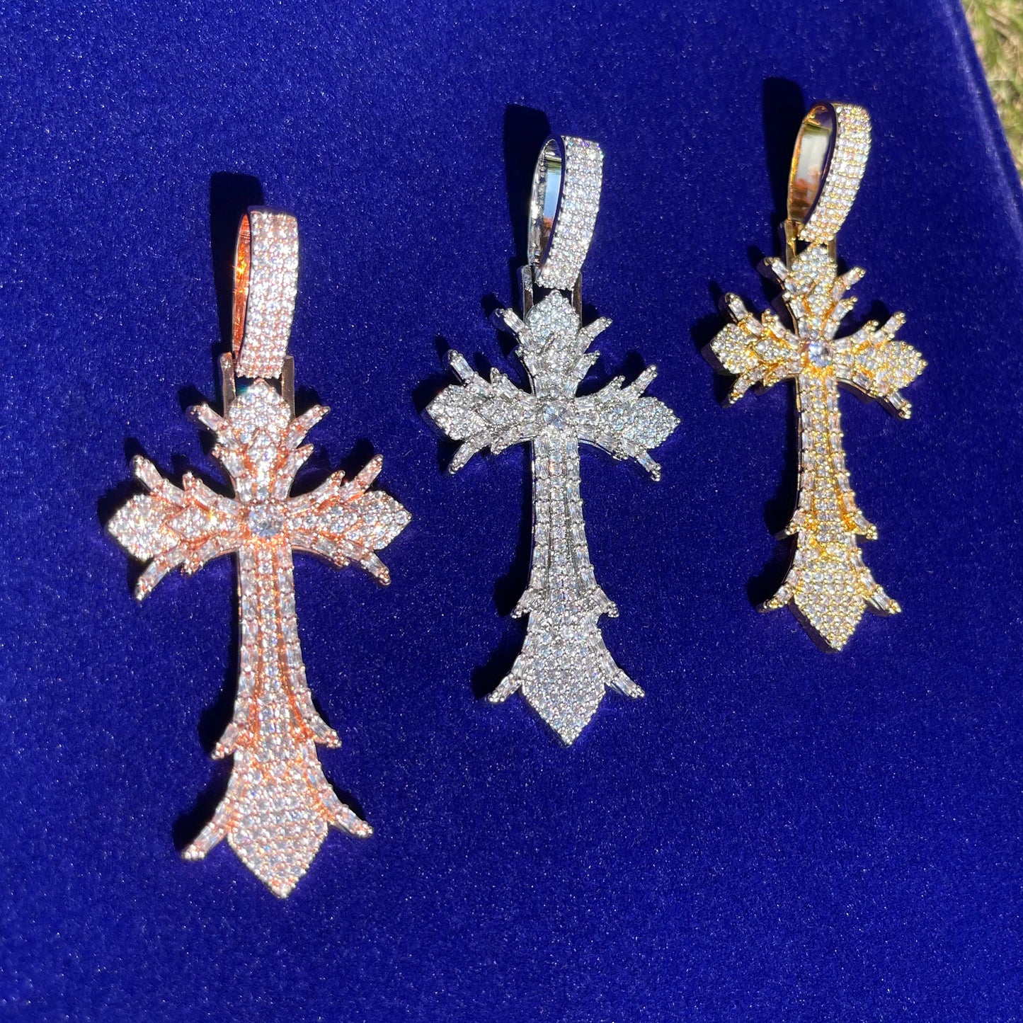 Bling "Cross" Pendant XXI