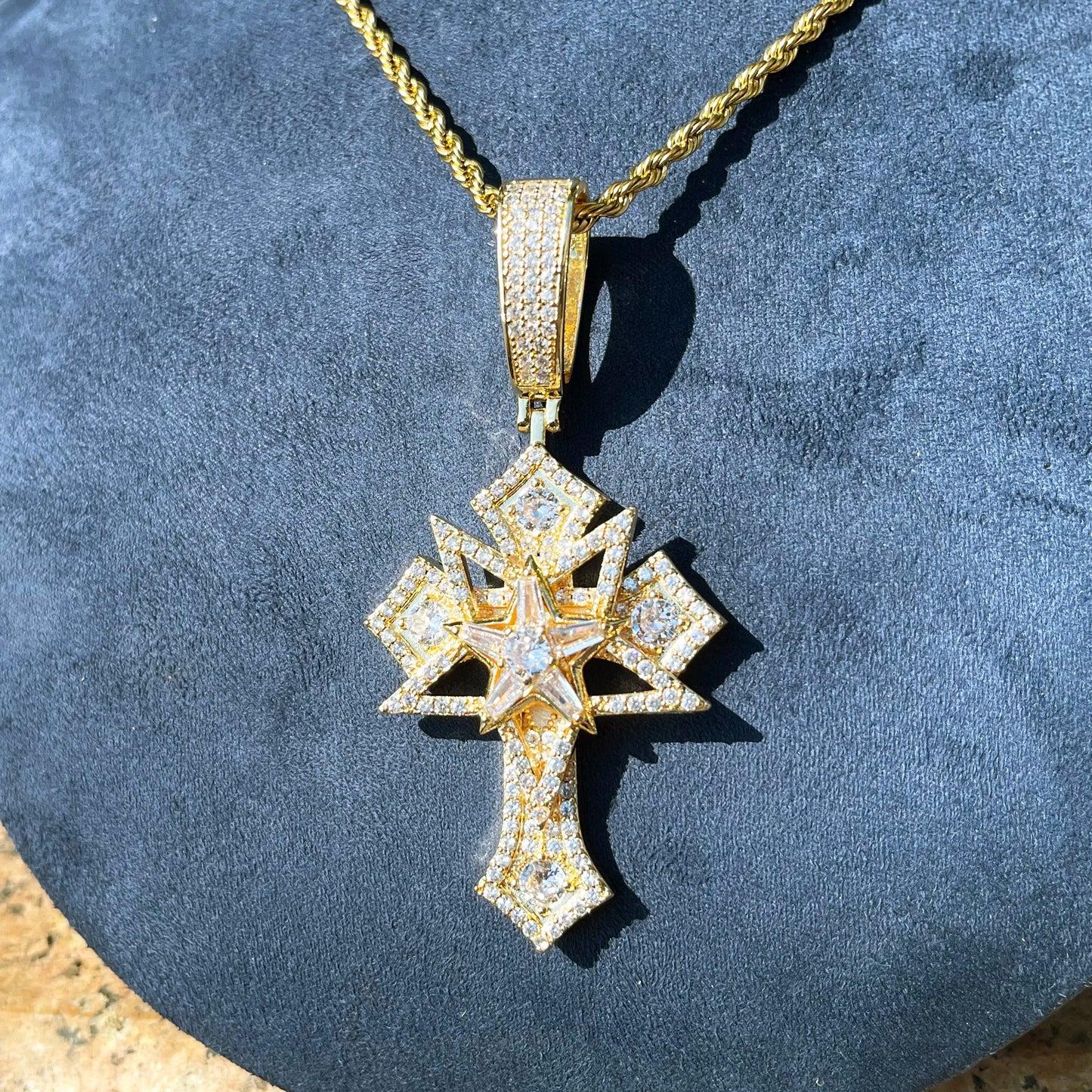 Bling "Gothic Cross" Pendant