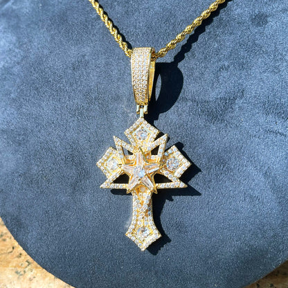 Bling "Gothic Cross" Pendant