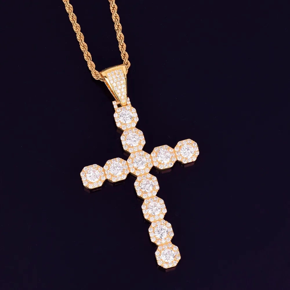 Bling "Cross" Pendant IV