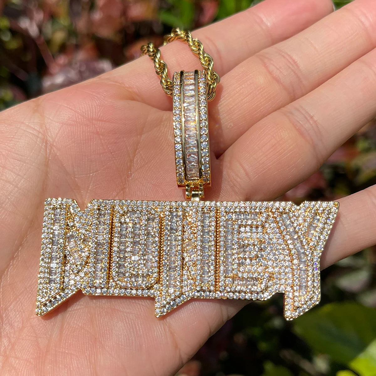 Bling "Money" Pendant