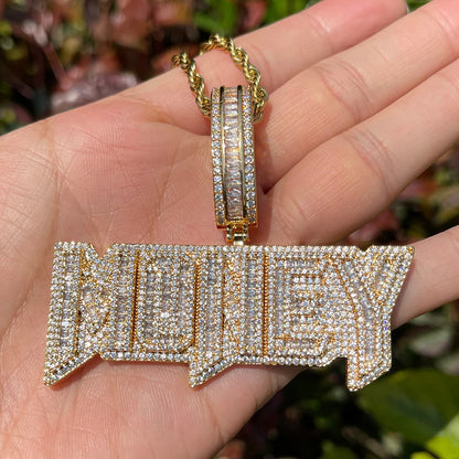 Bling "Money" Pendant