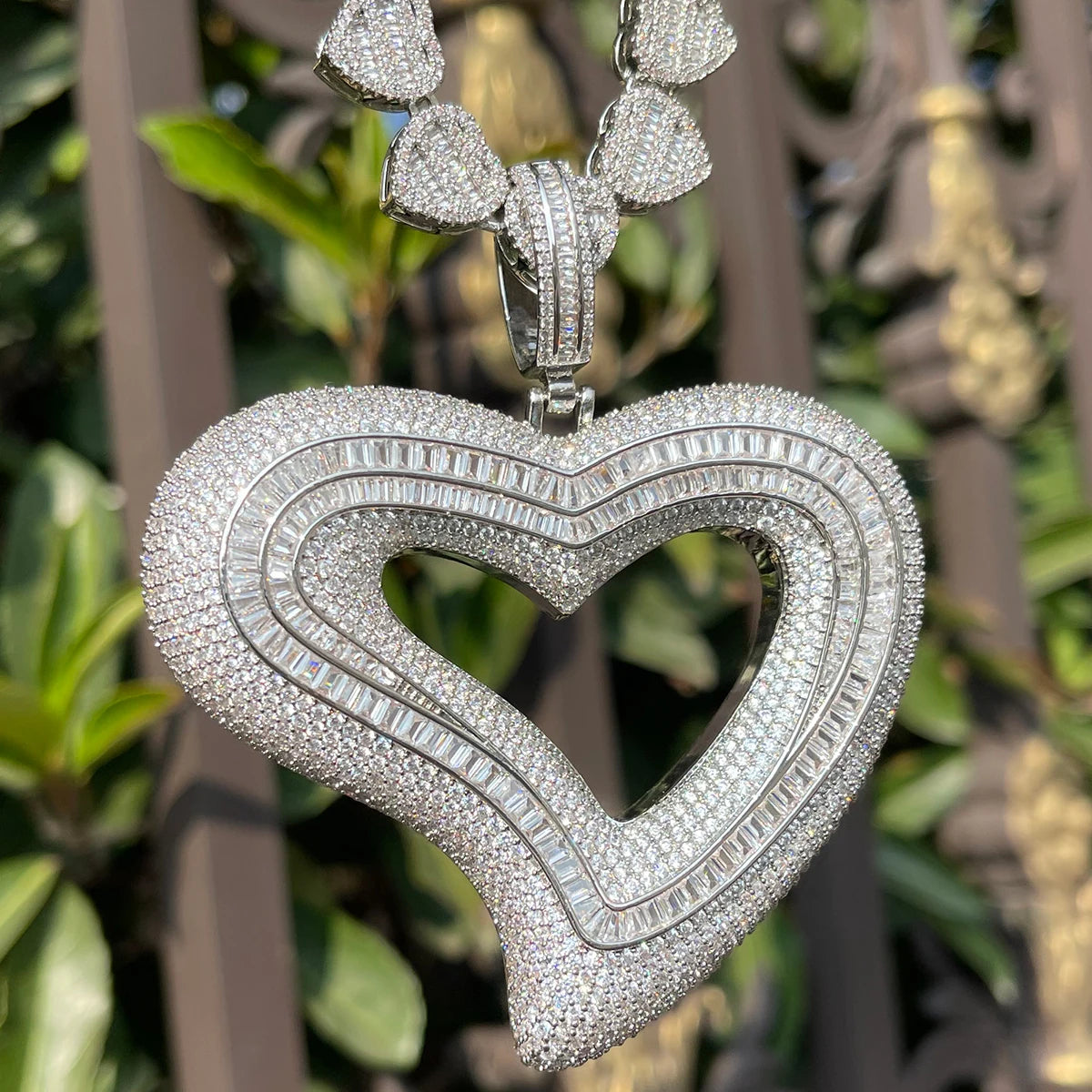 Bling "Big Heart" Pendant