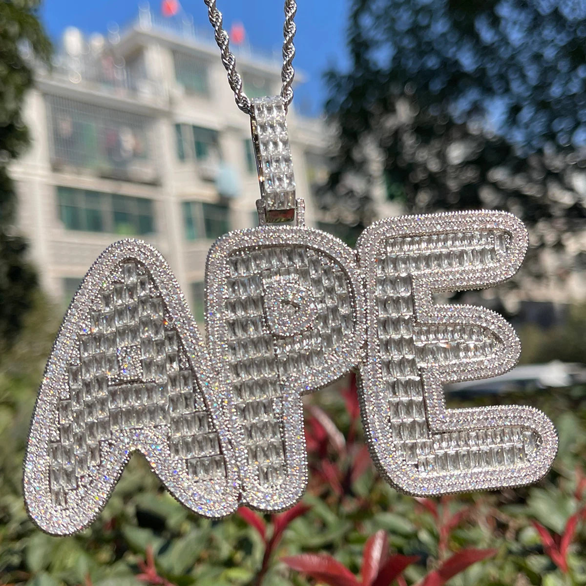 Bling "Ape" Custom Pendant