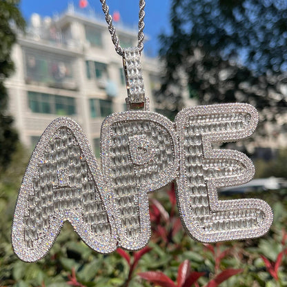 Bling "Ape" Custom Pendant