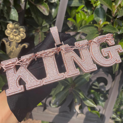 Bling "King" Custom Pendant