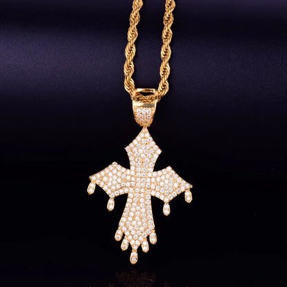 Bling "Cross" Pendant XIV
