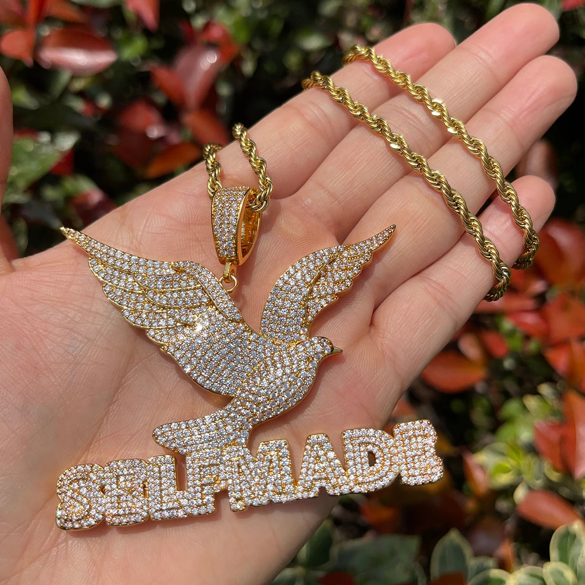 Bling "Selfmade" Pendant