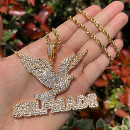 Bling "Selfmade" Pendant