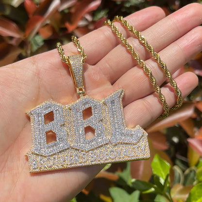 Bling "Brothers By Loyalty" Pendant