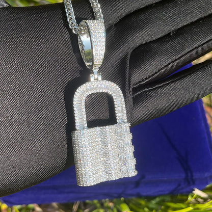 Bling "Lock" Pendant II