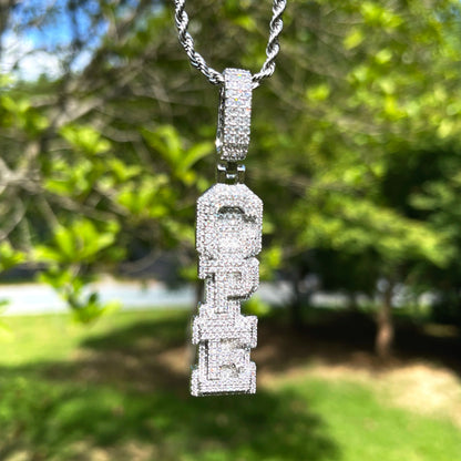Bling "Totem Poles" Custom Pendant