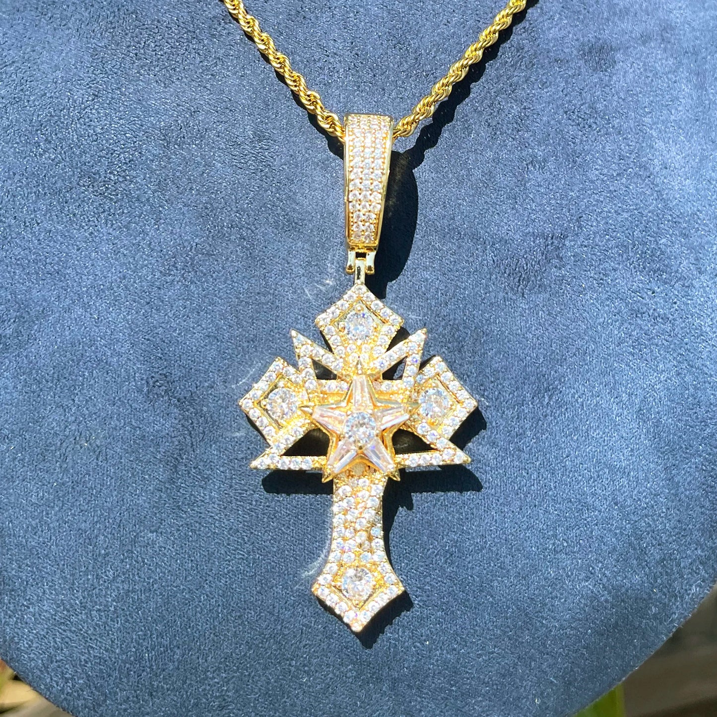 Bling "Gothic Cross" Pendant