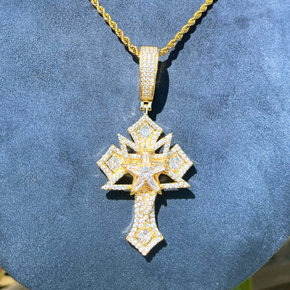 Bling "Gothic Cross" Pendant